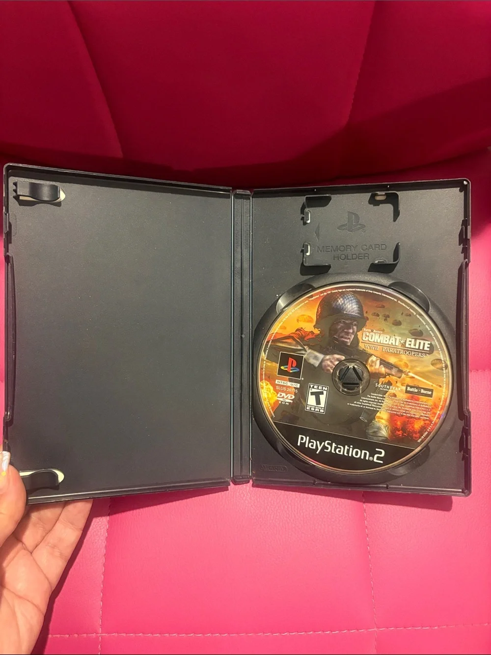 PlayStation 2 Combat Elite WWII Paratroopers CIB Tested Working